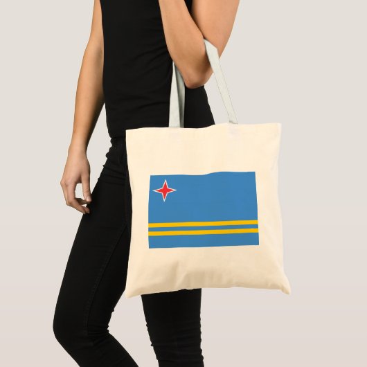 Aruba Flag Tote Bag (Voorkant (product))