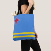 Aruba Flag Tote Bag (Dichtbij)