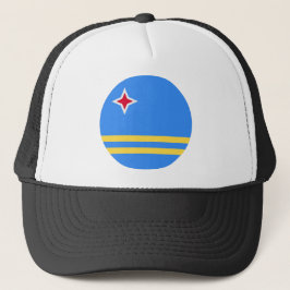 Aruba Flag Trucker Pet