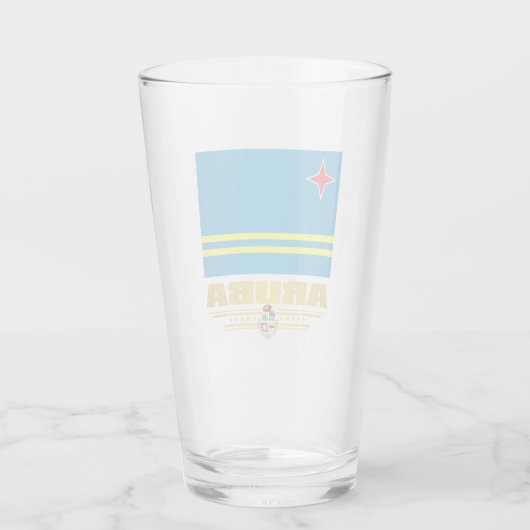 Aruba Glas (Achterkant)