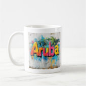 Aruba Graffiti Vibes: Island Street Art Koffiemok (Links)