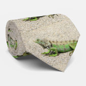Aruba Green Iguana Stropdas (Opgerold)