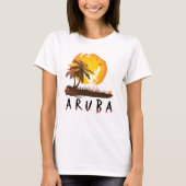 Aruba grunge t-shirt (Voorkant)