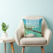 Aruba Hangmatstrand Reisposter Kussen (Stoel)