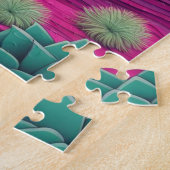 Aruba in roze legpuzzel (Zijkant)