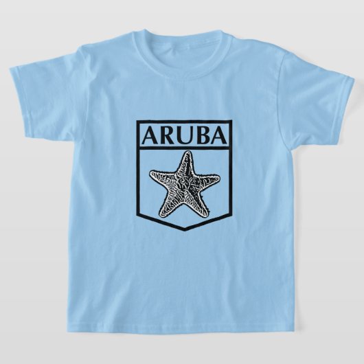 Aruba Island Design - Girls' Basic T-Shirt (Laagn)
