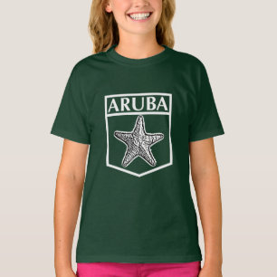 Aruba Island Design - Girls' Basic T-Shirt