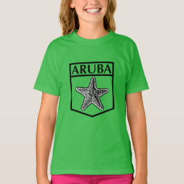 Aruba Island Design - Girls' Basic T-Shirt