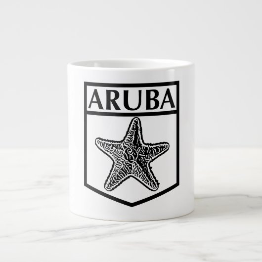Aruba Island Design - Jumbo Mok (Voorkant)