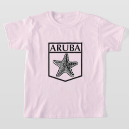 Aruba Island Design - Meisjes Basic T-Shirt