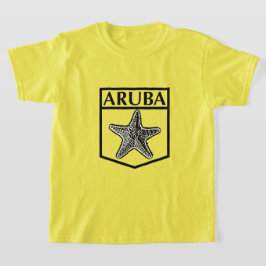 Aruba Island Design - Meisjes Basic T-Shirt