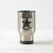 Aruba Island Design - Roestvrij staal 15 oz Travel Reisbeker (Center)