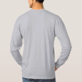 Aruba Island Design (versie 2) - Basic lange mouwe T-shirt (Achterkant)