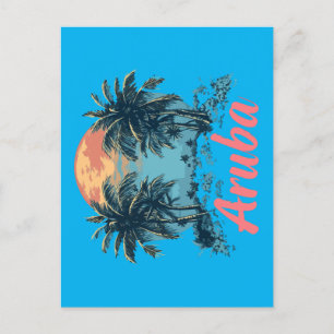 Aruba Island Design (versie 2) - Standaard Postcar Briefkaart