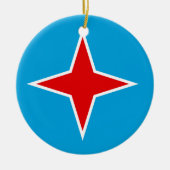 Aruba Keramisch Ornament (Voorkant)