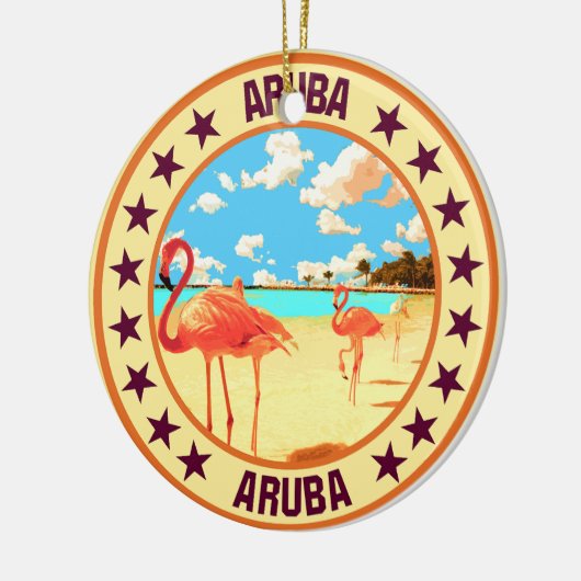 Aruba Keramisch Ornament (Links)