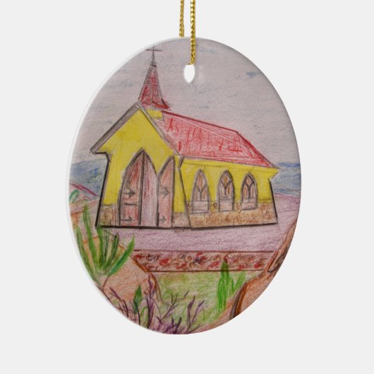 Aruba Keramisch Ornament (Rechts)