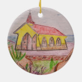 Aruba Keramisch Ornament (Achterkant)