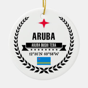 Aruba Keramisch Ornament