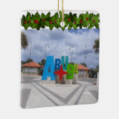 Aruba Kerstvakantie Ornament (Rechts)