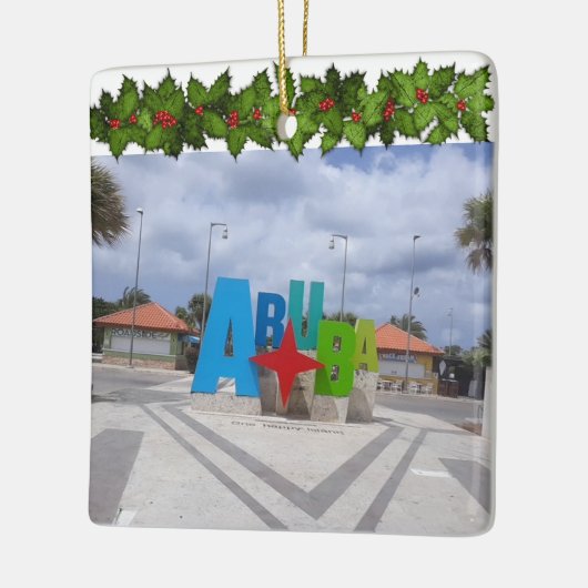 Aruba Kerstvakantie Ornament (Links)
