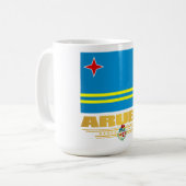 Aruba Koffiemok (Voorkant links)