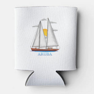 Aruba Kustzoeker Nautical Sailor Blikjeskoeler