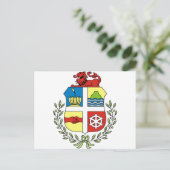 Aruba-laag van arm AW Briefkaart (Staand voorkant)