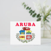 Aruba-laag van Design Briefkaart (Staand voorkant)