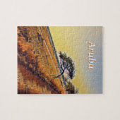 Aruba Landschap met Divi Divi Trees Legpuzzel (Horizontaal)