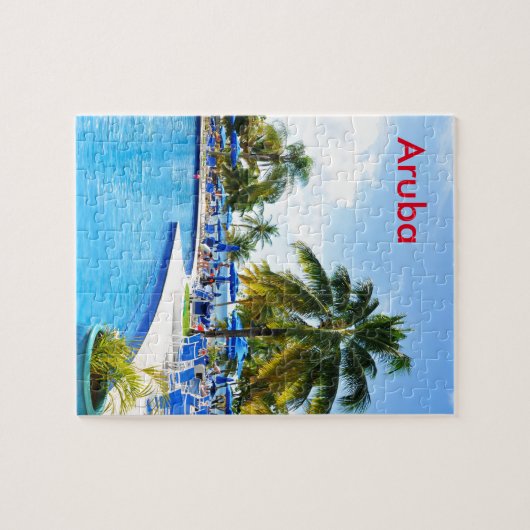 Aruba Legpuzzel (Horizontaal)