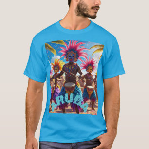 Aruba licht op t-shirt