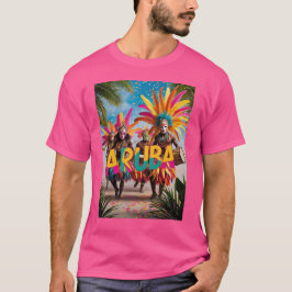 Aruba licht op t-shirt