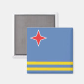 Aruba Magneet (Voorkant / Achterkant)