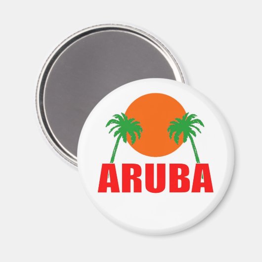 Aruba Magneet (Voorkant / Achterkant)