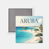 Aruba Magneet (Voorkant / Achterkant)
