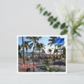 Aruba - Manchebo Beach - Briefkaart (Staand voorkant)