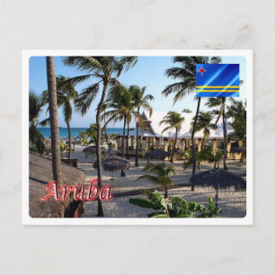 Aruba - Manchebo Beach - Briefkaart