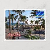 Aruba - Manchebo Beach - Briefkaart (Voorkant)