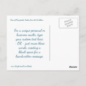 Aruba Marina Custom Briefkaart (Achterkant)