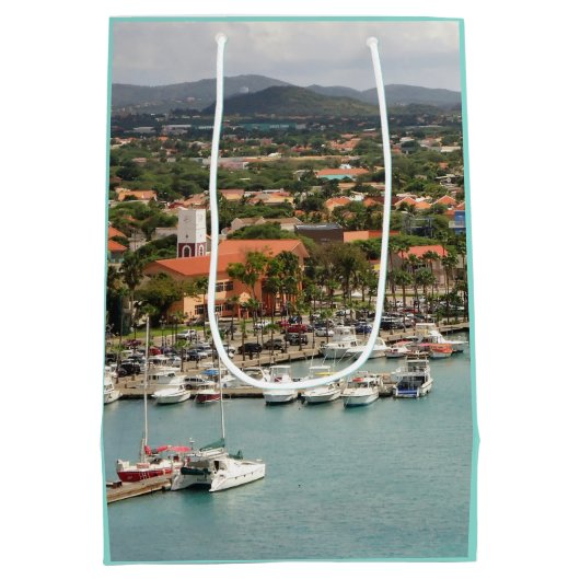 Aruba Marina Custom Medium Cadeauzakje (Achterkant)