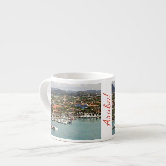 Aruba Marina Espresso Kop (Links)