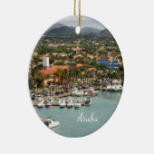 Aruba Marina Keramisch Ornament (Rechts)