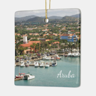 Aruba Marina Keramisch Ornament
