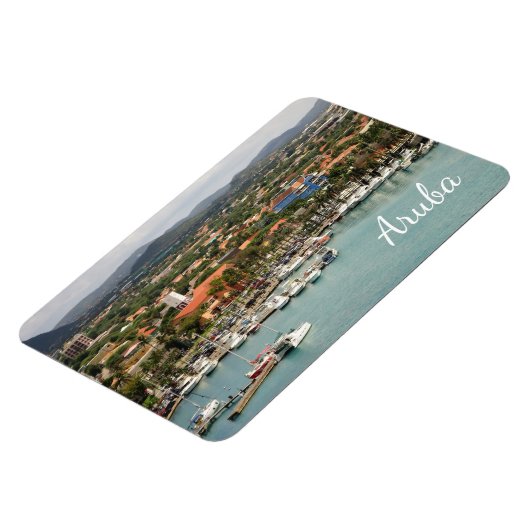 Aruba Marina Large Magneet (Linkerzijde)