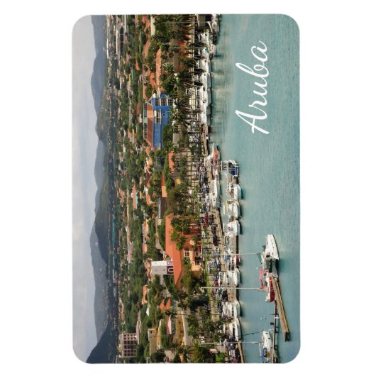 Aruba Marina Large Magneet (Verticaal)