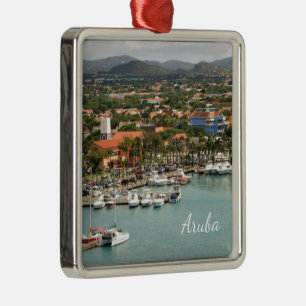 Aruba Marina Metalen Ornament