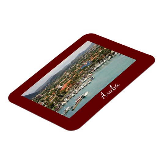 Aruba Marina Small Magneet (Linkerzijde)