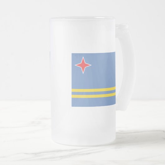 aruba matglas bierpul (Voorkant rechts)