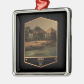 Aruba Metalen Ornament (Links)